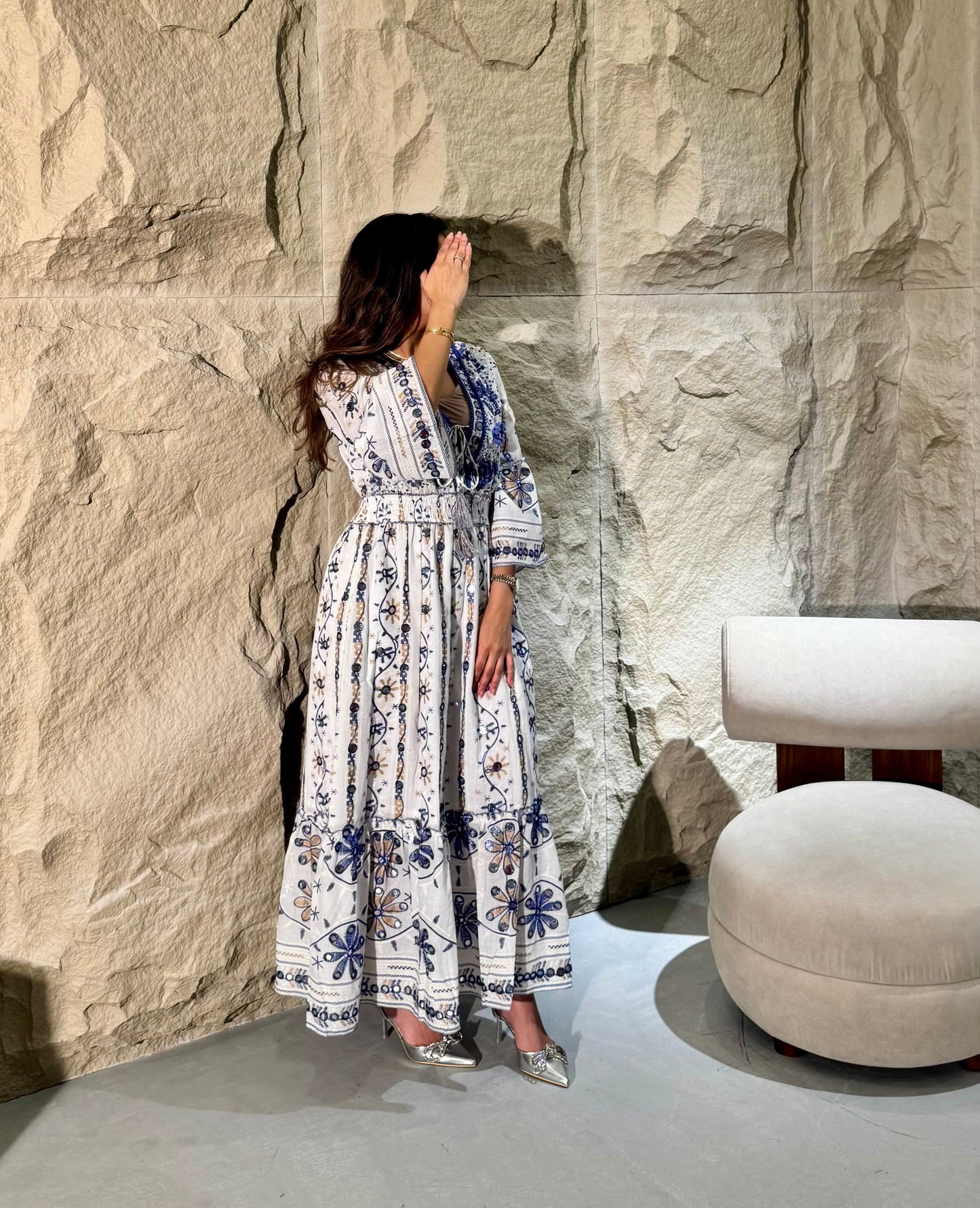 Blue occean dress - ROXO