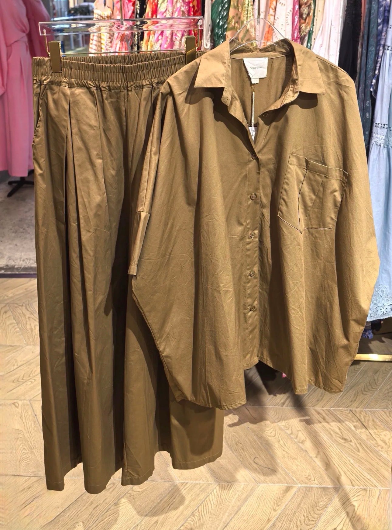 Camel set - ROXO