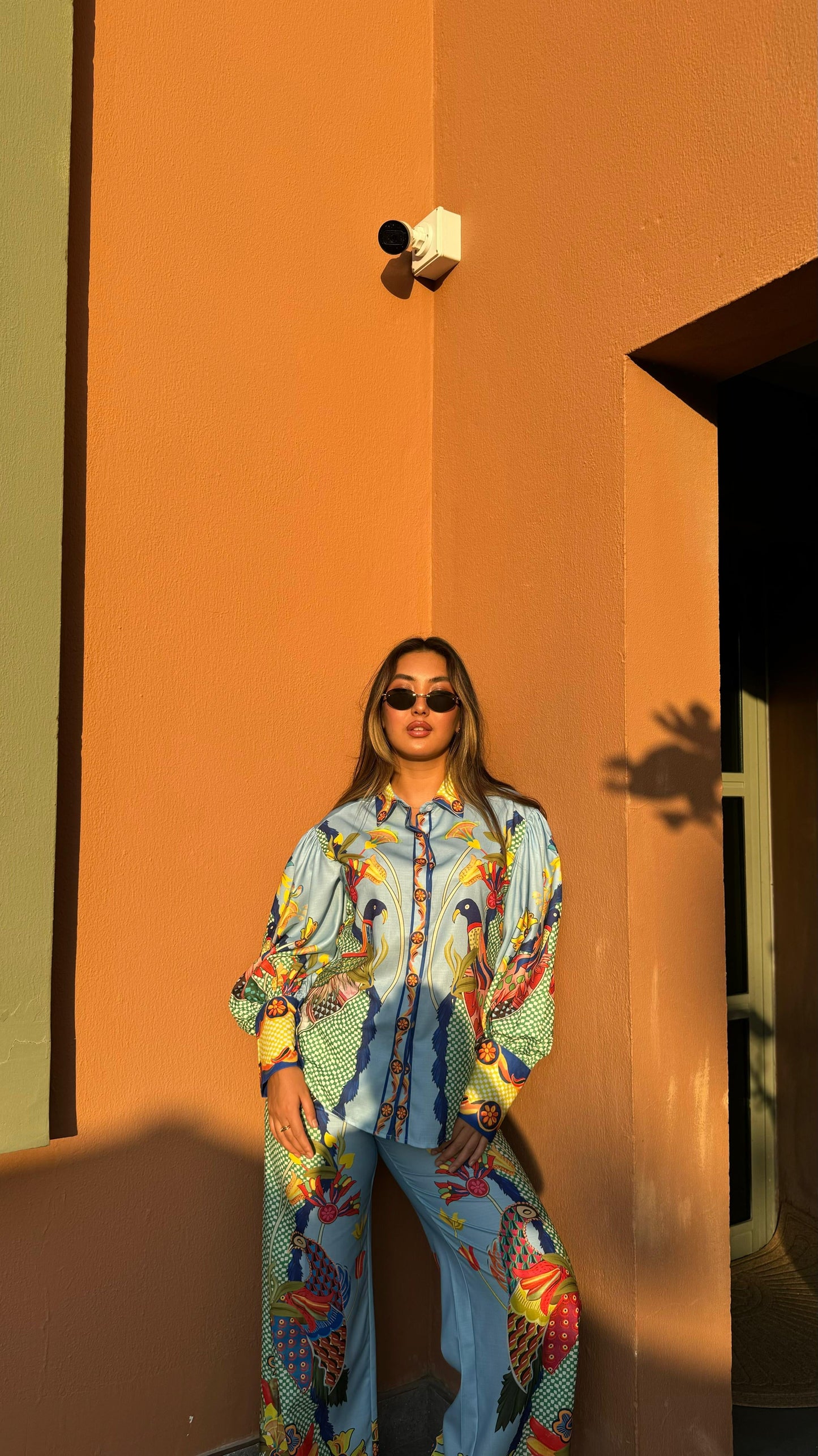 Peacock Linen set π¦ - ROXO