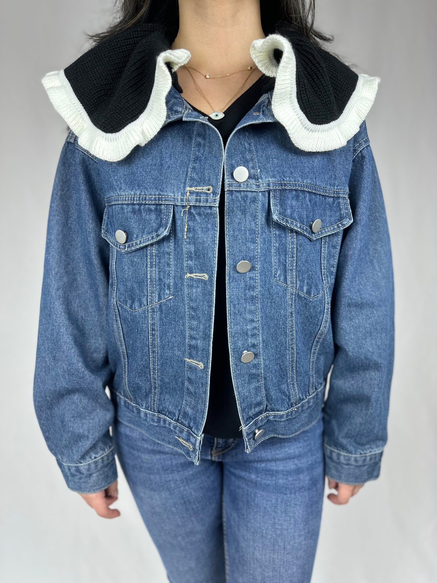 Denim jacket - Roxo