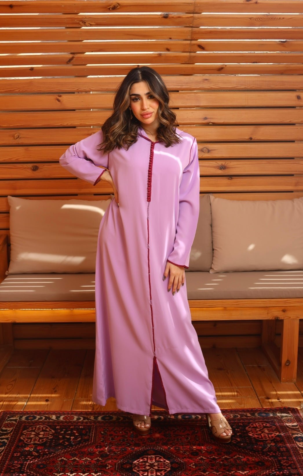 Purple Moroccan π - Roxo