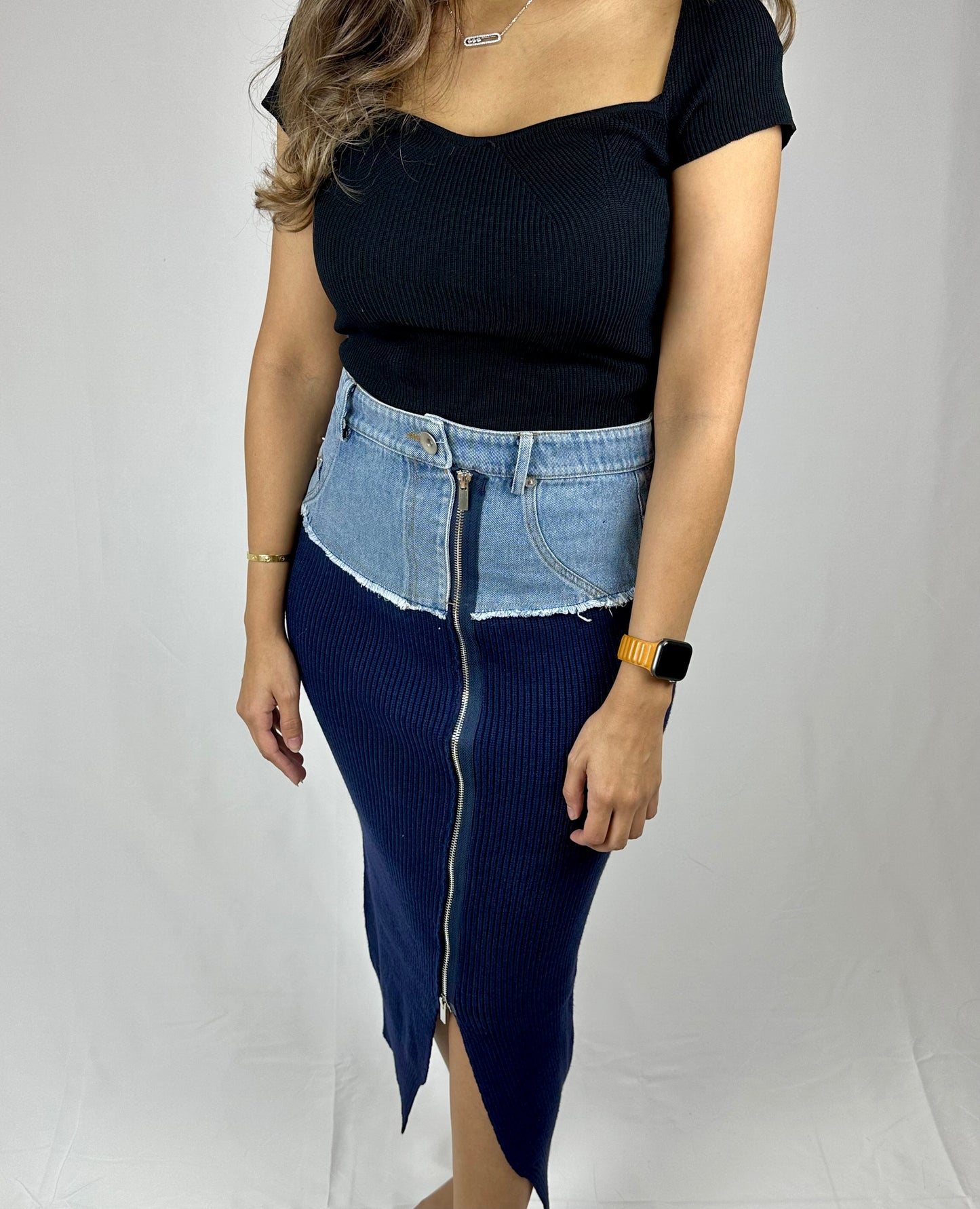 Short sleeve basic top - Roxo