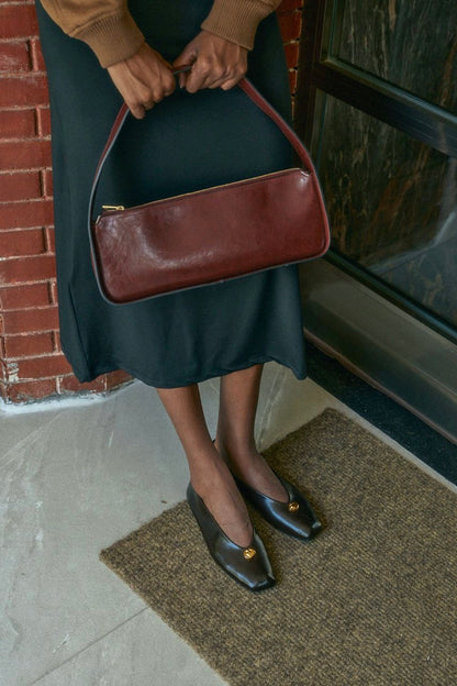 Soft leather ballet flats (preorder)