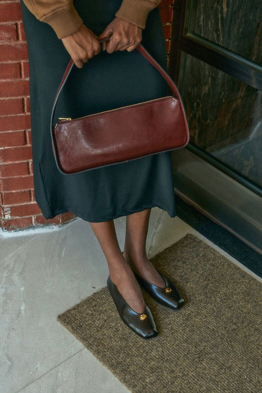 Soft leather ballet flats (preorder)