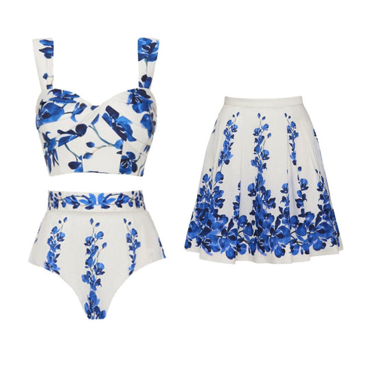 Aqua Swimsuit Set - ROXO
