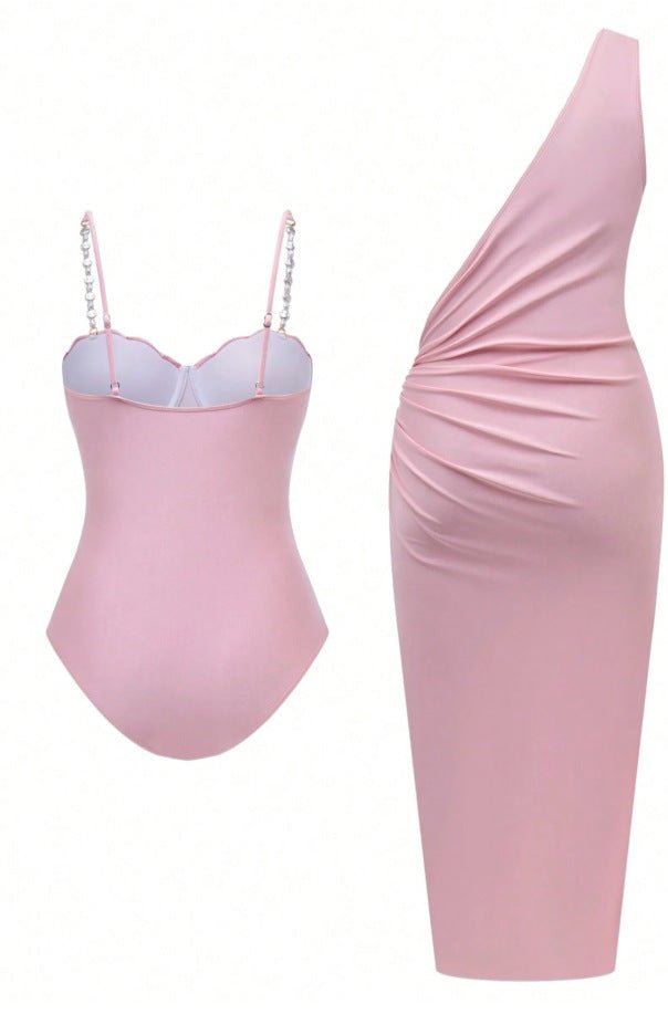 Blush shell Swimsuit Set - ROXO