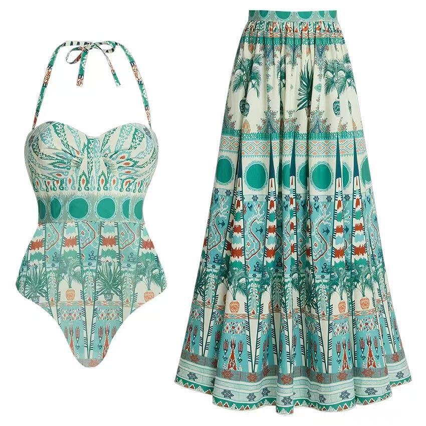 Coral Swimsuit Set - ROXO