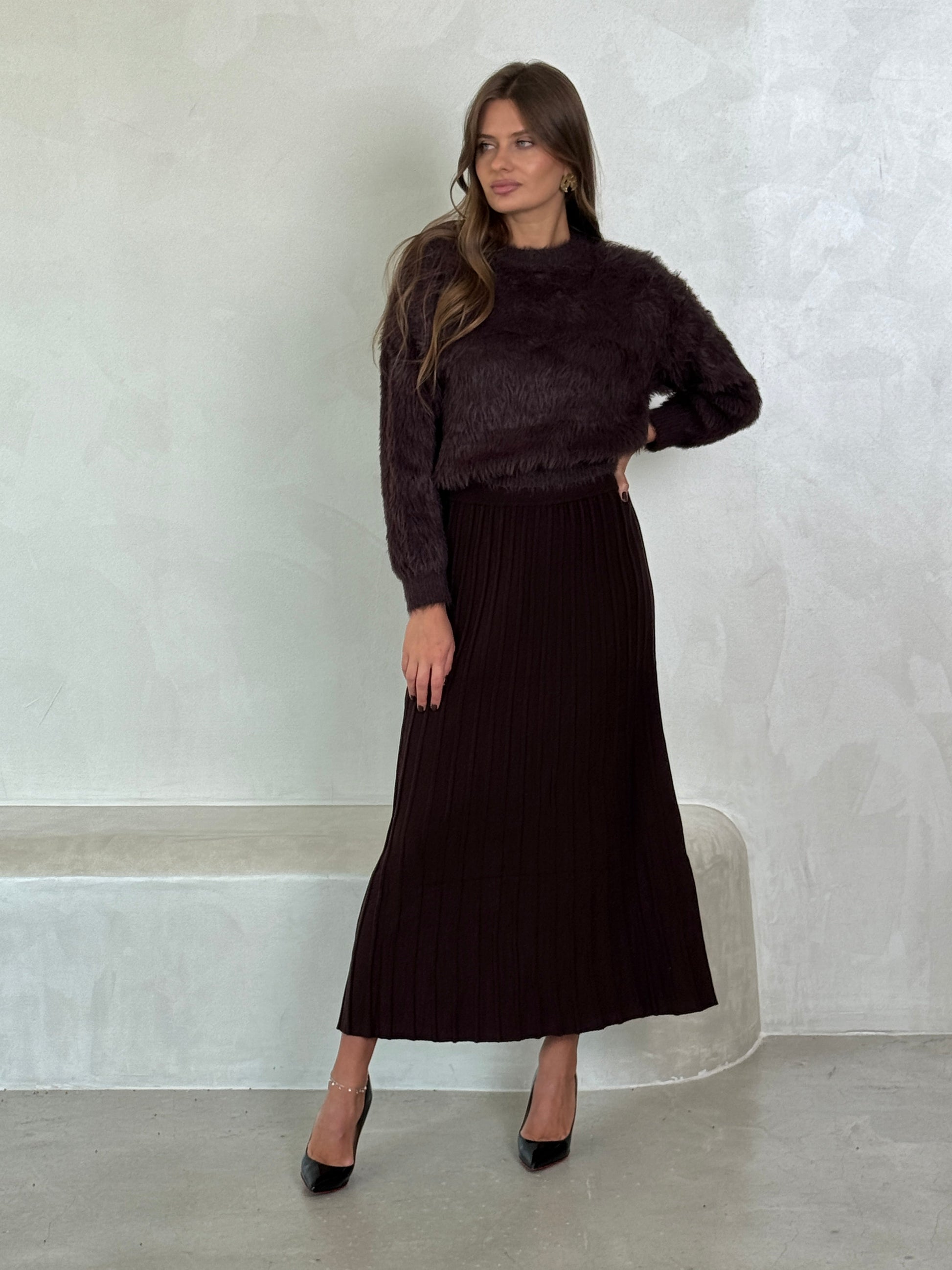 Cozy Brown Sweater - ROXO