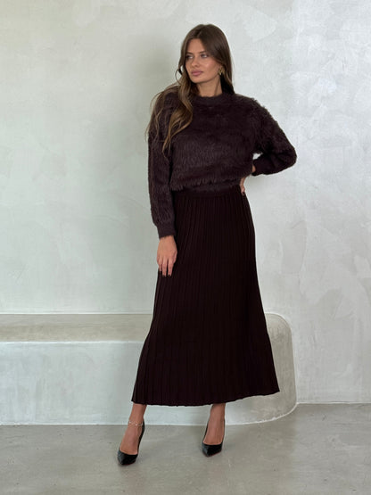 Cozy Brown Sweater - ROXO