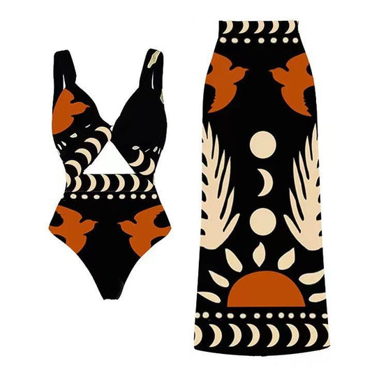 Jungle Swimsuit Set - ROXO