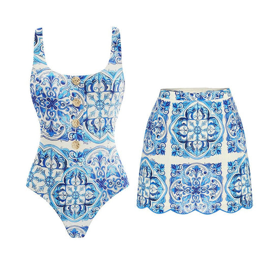 Lagoon Swimsuit Set - ROXO