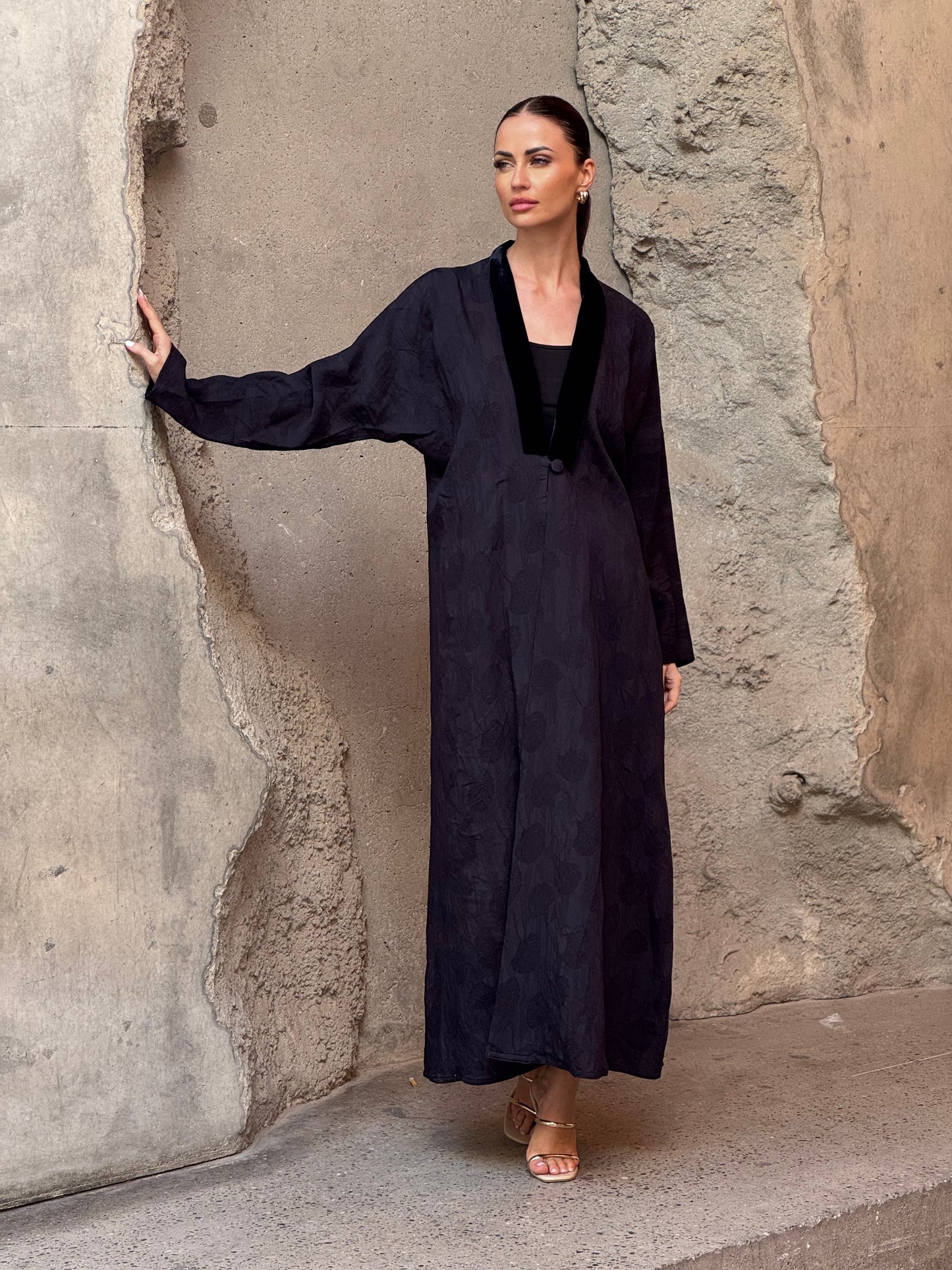 Lily Blazer Abaya 1 - ROXO