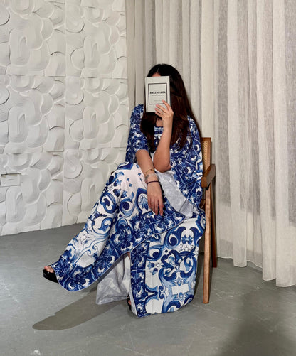 Majorca blue dress - ROXO
