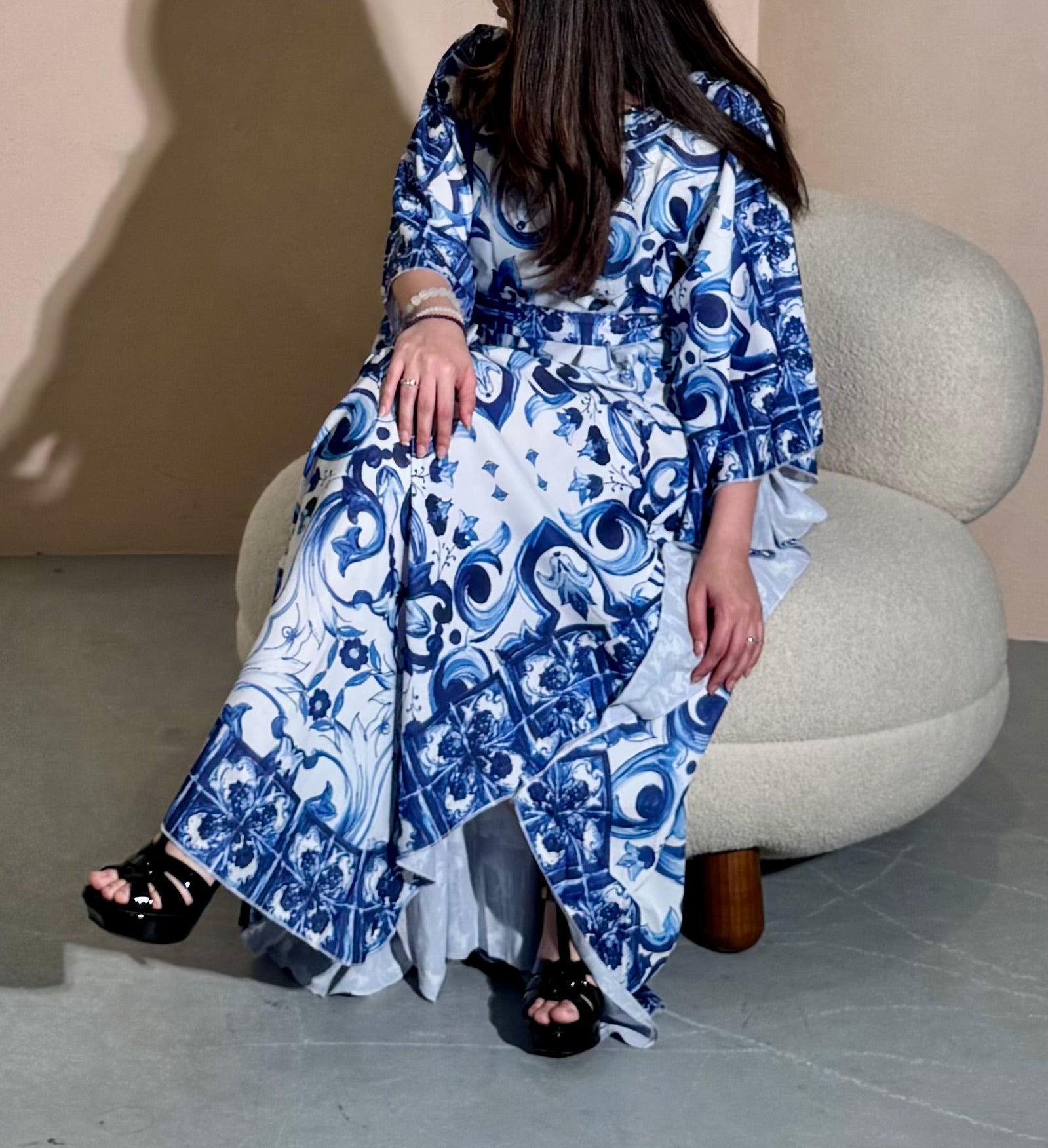 Majorca blue dress - ROXO