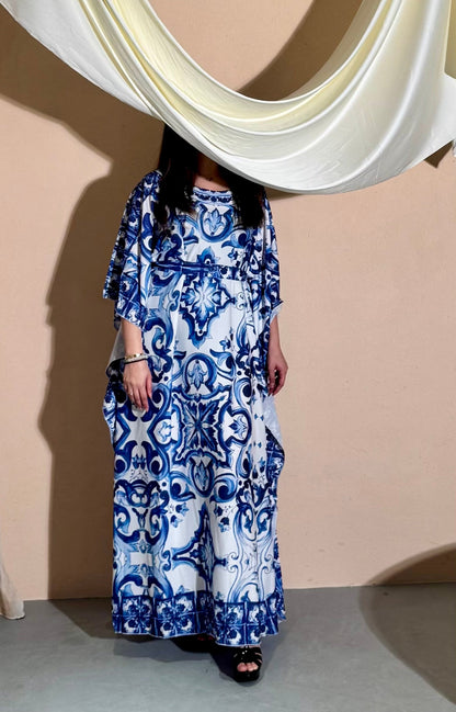 Majorca blue dress - ROXO