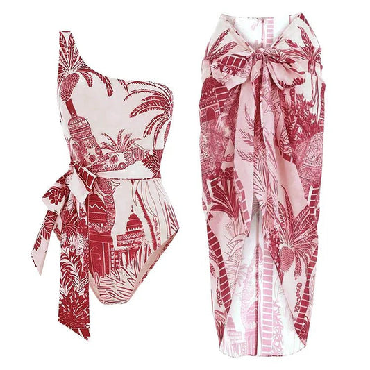 Mykonos Swimsuit Set - ROXO