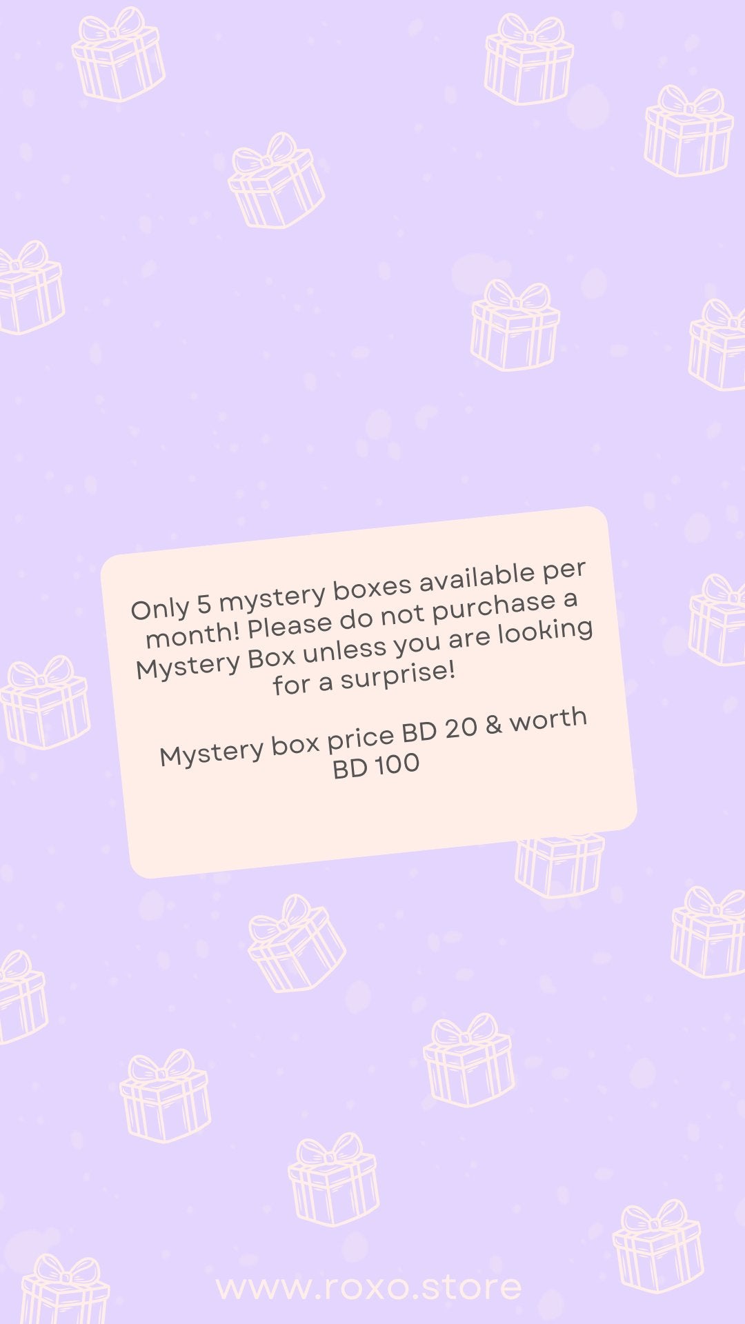 Mystery Box! - ROXO