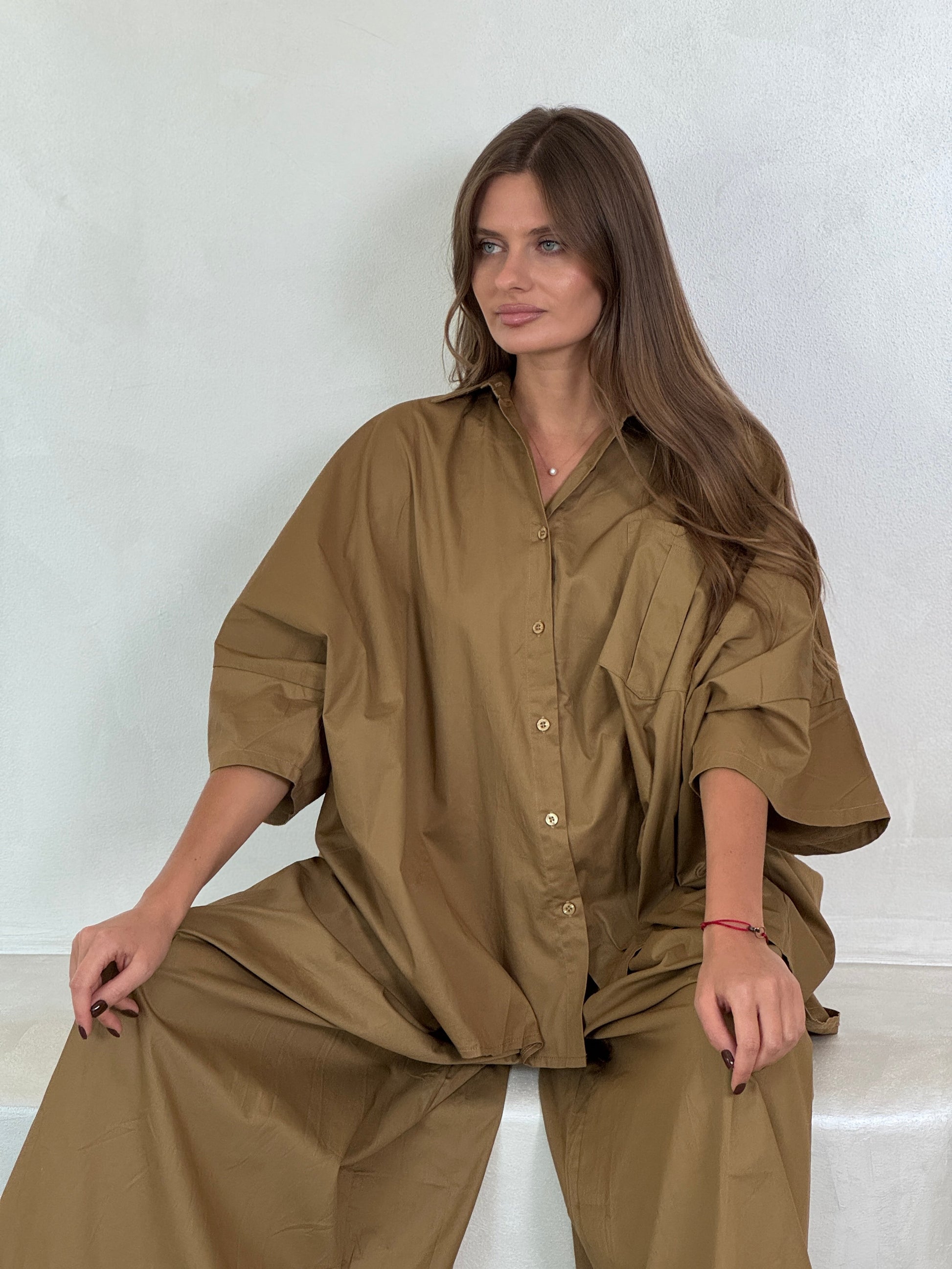 Oversized Camel Set - ROXO