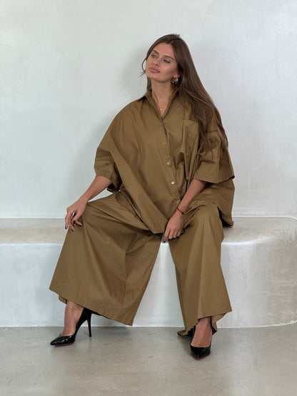Oversized Camel Set - ROXO