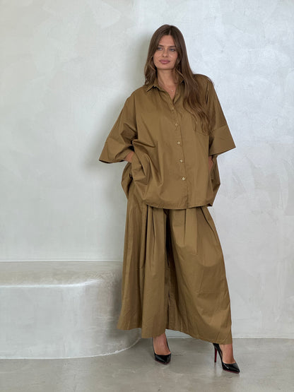 Oversized Camel Set - ROXO