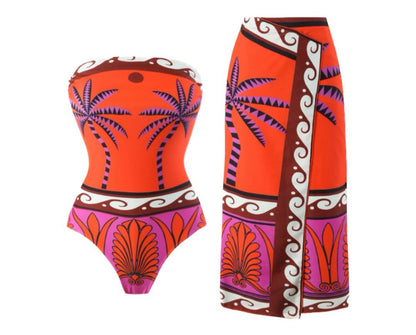 Palmetto Swimsuit Set - ROXO