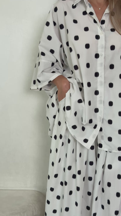 Oversized Polka Dots Set
