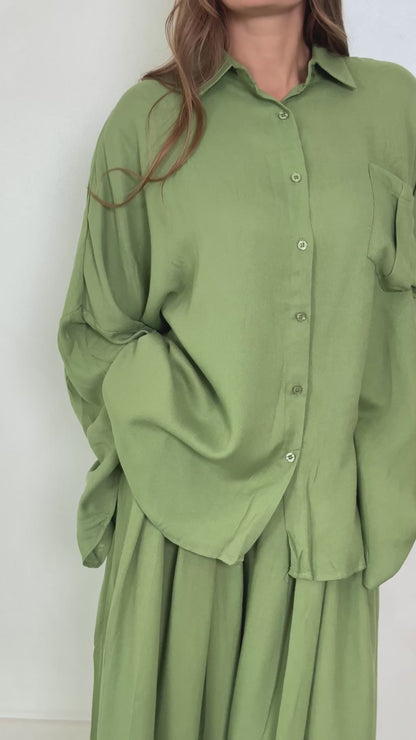 Oversized Green Set