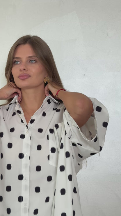 Oversized Polka Dots Set