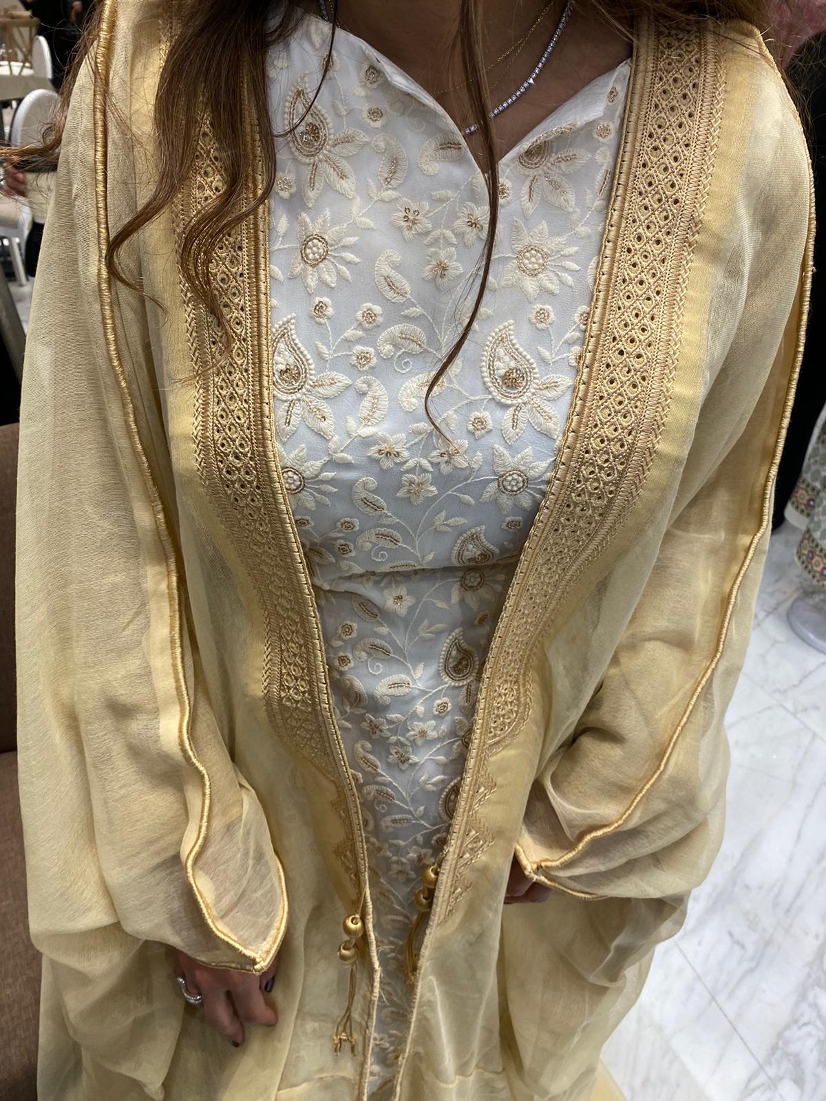 Ramadan bishit (hermosa moda) beige color - ROXO