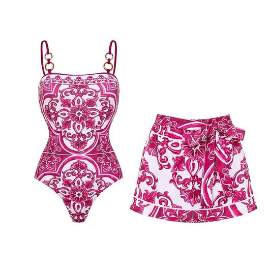 Red paradise Swimsuit Set - ROXO