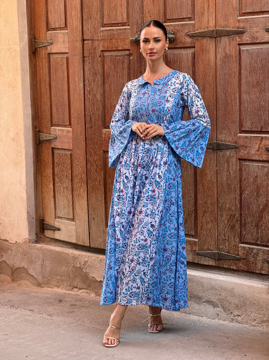 Sunflower Indian Cotton Kaftan 4 - ROXO