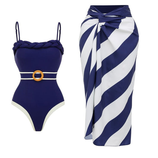 Waves Swimsuit Set - ROXO