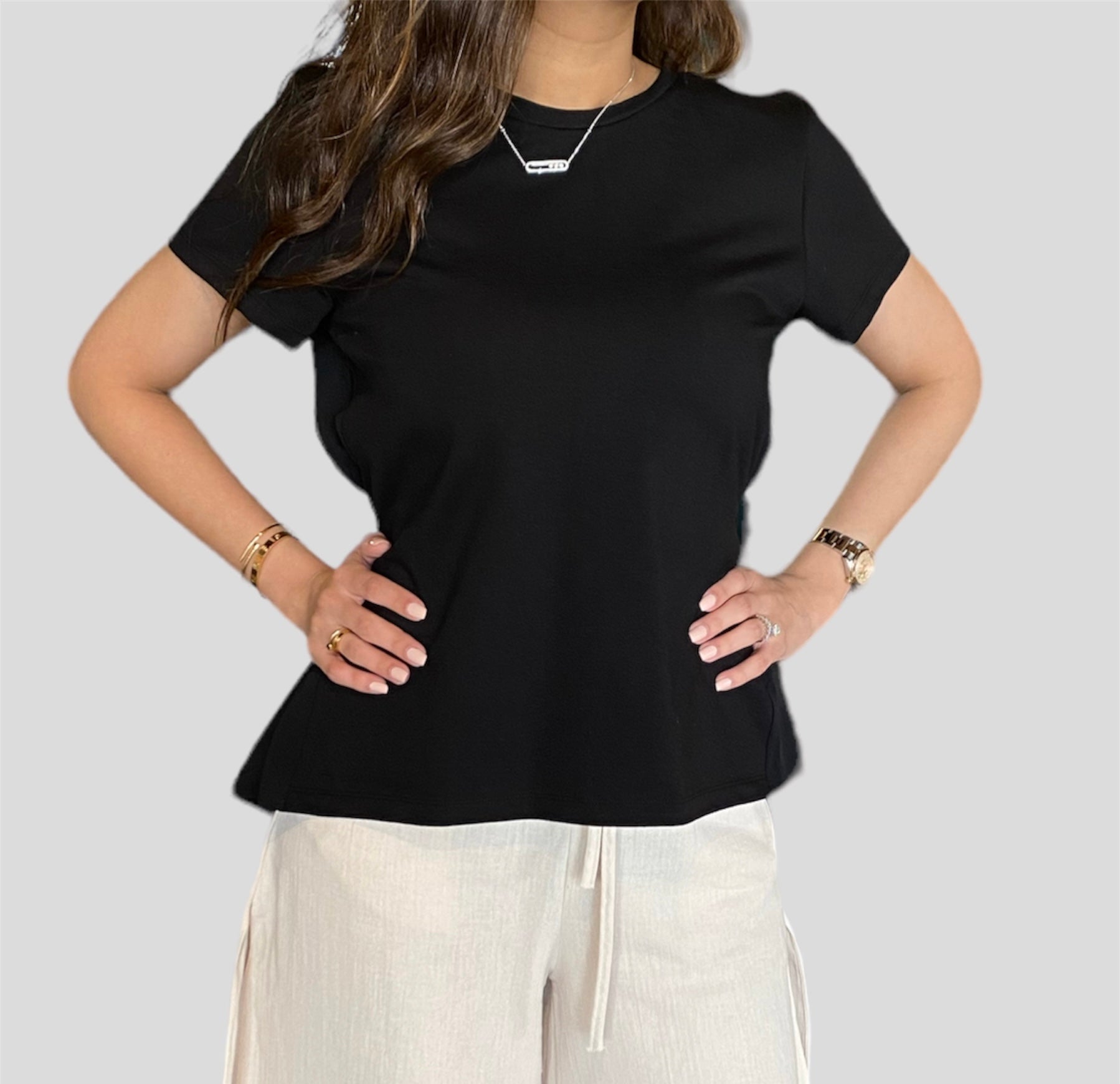 Born Formal Black Top - Roxo