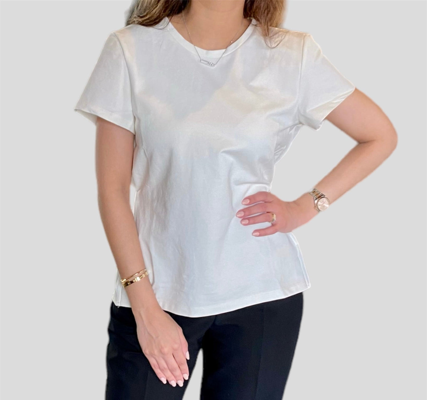 Born Formal White Top - Roxo