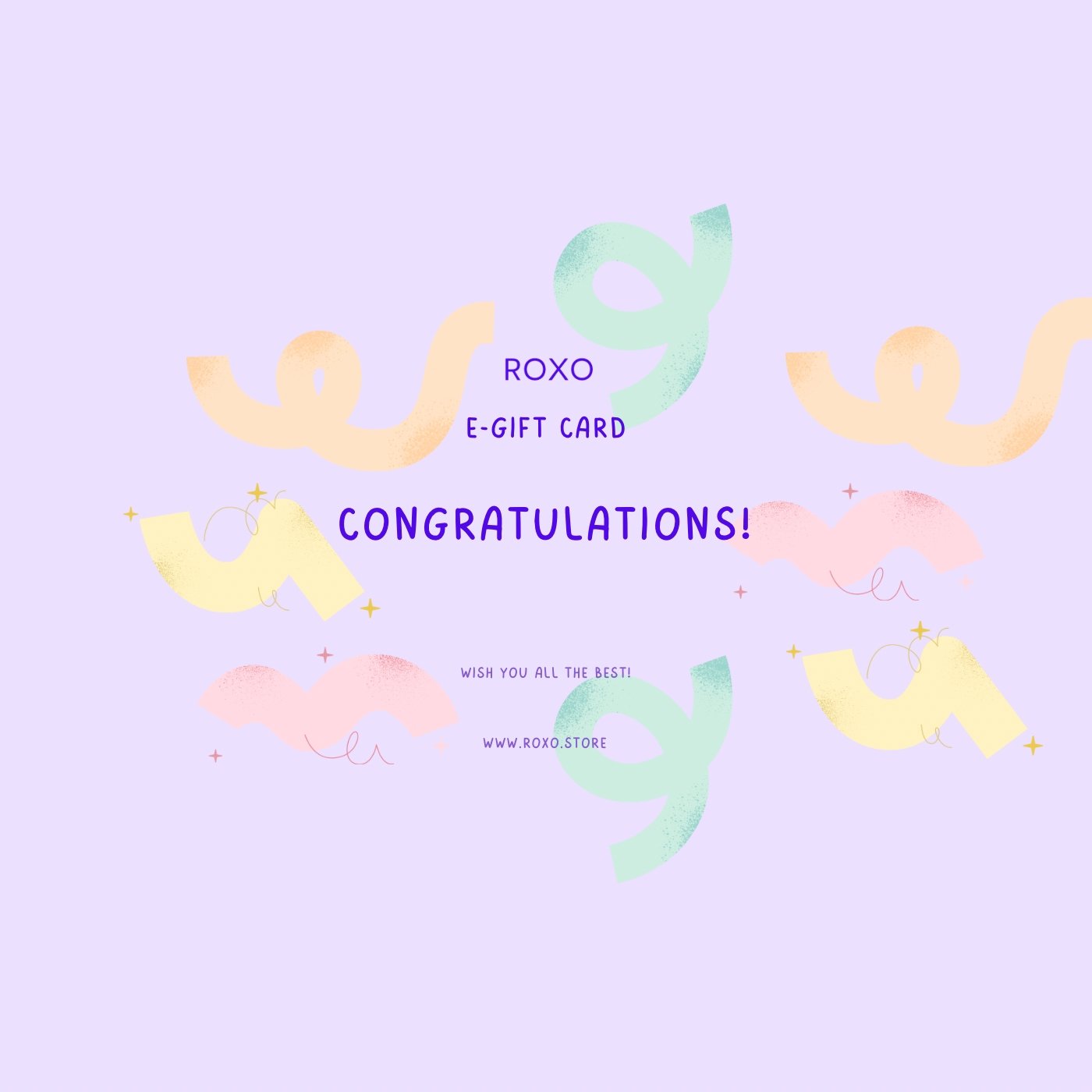 Congrats! 🎉 - Roxo