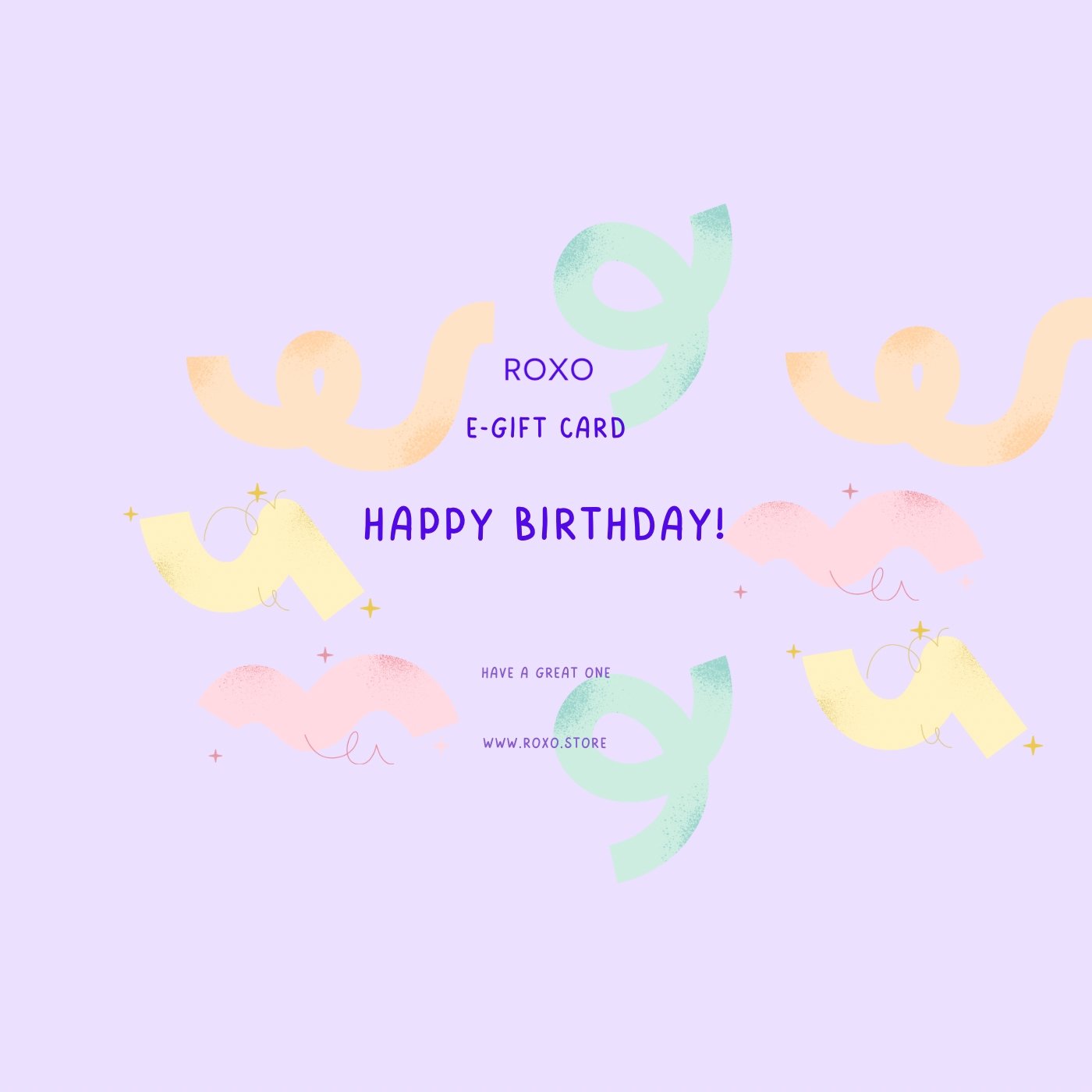 Happy birthday!🎈 - Roxo